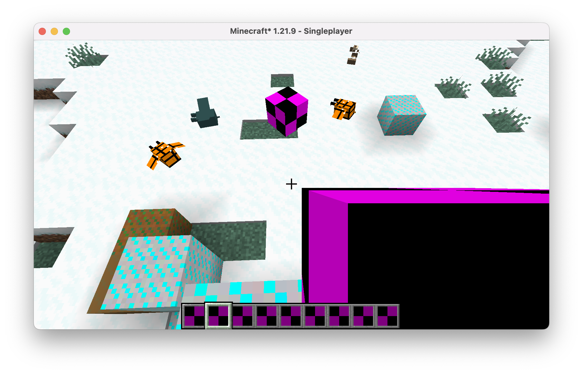 Custom mutualism trees and blocks in the Minecraft world