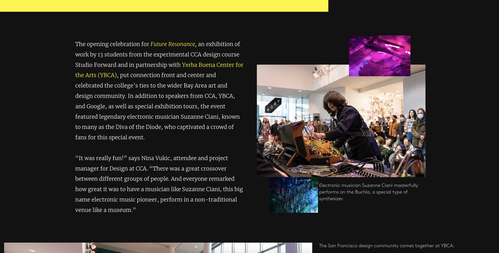 Studio Forward exhibition digital experience